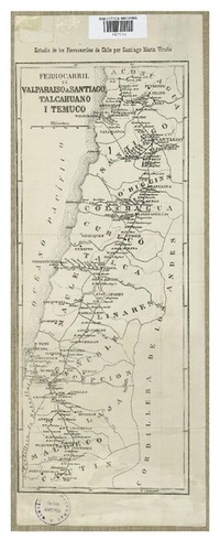 Ferrocarril de Valparaíso a Santiago, Talcahuano i Temuco