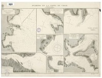 Puertos en la costa de Chile mares de Chiloé