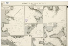 Puertos en la costa de Chile mares de Chiloé