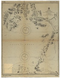 Chile, Golfo de Peñas desde la [Caleta Cliff hasta el [Archipiélago] de Guayaneco
