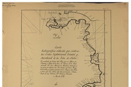 Isla de Chiloé carta hidrográfica reducida que contiene las costas septentrional, oriental y meridional de la isla de Chiloé ..., San Carlos de Chiloé, 28 de diciembre de 1787