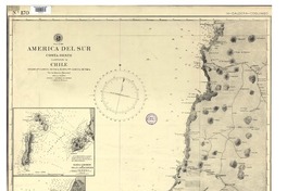 América del Sur : Costa Oeste : Cuarterón IV Chile : desde Pta. Cabeza de Vaca hasta Pta. Lengua de Vaca