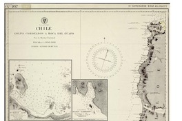 Chile Golfo Coronados a Boca del Guafo [material cartográfico] : Por la Marina Nacional ; Grabado por H. Sullivan i J. Alvarez.