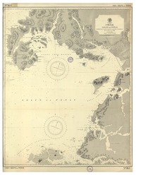 Chile Golfo de Peñas [i.e. Penas] : desde la Cta. Cliff hasta el Arch. Guayaneco [i.e. Guayeco)