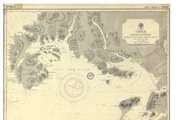 Chile Golfo de Peñas [i.e. Penas] : desde la Cta. Cliff hasta el Arch. Guayaneco [i.e. Guayeco)