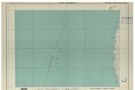 Blanco Encalada 2471 : carta preliminar [material cartográfico] : Instituto Geográfico Militar de Chile.