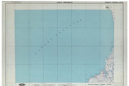 Puerto Corral 3974 : carta preliminar [material cartográfico] : Instituto Geográfico Militar de Chile.