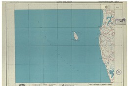 Puerto Saavedra 3874 : carta preliminar [material cartográfico] : Instituto Geográfico Militar de Chile.