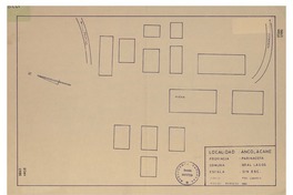 Ancolacane Provincia Parinacota ; Comuna Gral. Lagos [material cartográfico] : dibujo de Fernando Canario.