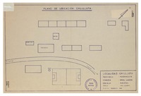 Plano de ubicación Chujlluta  [material cartográfico] dibujo Fdo Canario.