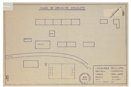 Plano de ubicación Chujlluta  [material cartográfico] dibujo Fdo Canario.