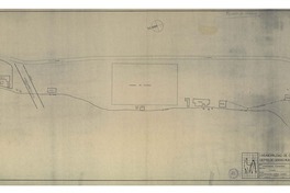 Electrificación pueblo de Lasana  [material cartográfico] Ilustre Municipalidad de Calama, Departamento de Obras Municipales.