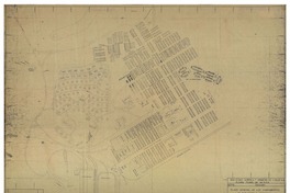 Planta Pedro de Valdivia : plano general de los campamentos de empleados y obreros Sociedad Química y Minera de Chile S.A.