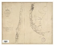 Carta que manifiesta los progresos de la hidrografía de Chile