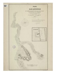 Plano del Río Queule que comprende desde el punto plano N° 1 hasta el punto donde fue esplorado