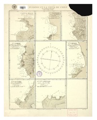 Puertos en la costa de Chile