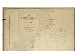 South America-East Coast-Sheet X Patagonia Cape three Points to the Strait of Magellan