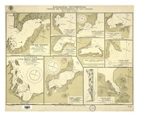 Patagonia occidental Croquis de fondeaderos en el canal