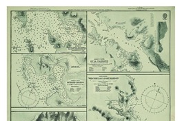 Plans on the W. Coast of Patagonia. South America
