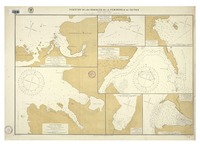 Puertos en los canales de la Península de Taitao