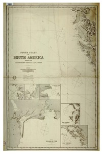 South Coast of South America showing the navegation round Cape Horn