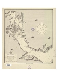 Canal i Puerto Cóndor, i Lago de la Botella