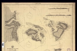 Costa oriental de la Isla Chiloé, desde Pta. Choen a Pta. Tenaun, grupo de las islas Chauques