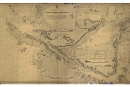 South America, Magellan Strait Second narrows to Cape Pillar from various admiralty surveys.