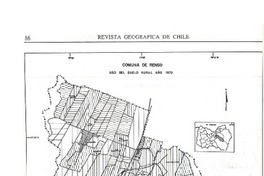 [Comuna de Rengo] evolución en el uso del suelo en la Comuna de Rengo