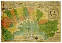 Nuevo plano general de Valparaíso detallado según las últimas modificaciones aprobadas por el Supremo Gobierno.