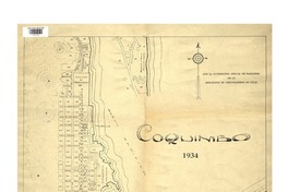 Coquimbo con la numeración oficial de manzanas de la Asociación de Aseguradores de Chile. [material cartográfico] :