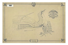 Plano de la ciudad de San Antonio con la numeración oficial de manzanas