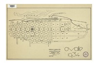 Ovalle con la numeracion de manzanas oficiales [material cartográfico] de la Asociación de Aseguradores de Chile.