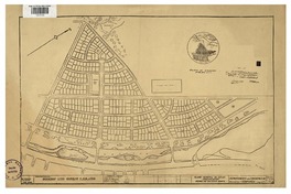 Plano general de loteo urbanización Pedro de Valdivia - Norte  [material cartográfico] Sociedad Lyon Sarquis y Cía. Ltda.