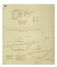 Ferrocarril en construcción de Valdivia a Osorno, plano jeneral