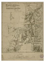 Plano jeneral del Ferrocarril de Curanilahue a Caleta Yane