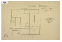 Desvío Imola manzana 147 [mapa] : Asociación de Aseguradores de Chile, Comité Incendio.
