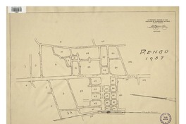 Rengo 1937  [material cartográfico] Asociación de Aseguradores de Chile
