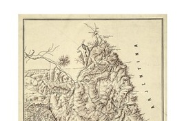 Plano de la rejión cordillerana de las provincias de Malleco i Cautín