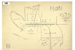 Máfil 1935  [material cartográfico] Asociación de Aseguradores de Chile
