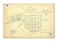Llanquihue 1934 numeración de manzanas oficial [material cartográfico] : de la Asociación Chilena de Aseguradores Contra Incendio.