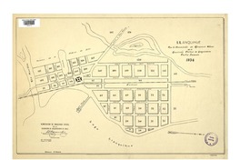 Llanquihue 1934 numeración de manzanas oficial [material cartográfico] : de la Asociación Chilena de Aseguradores Contra Incendio.