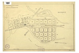 Llanquihue con la numeración de oficial de manzanas [material cartográfico] : de la Asociación Aseguradores de Chile.