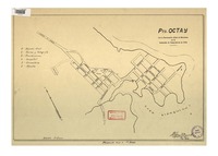 Pto. Octay con la numeración de oficial de manzanas