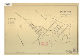 Pto. Octay con la numeración de oficial de manzanas