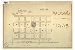 Reumén 1935  [material cartográfico] Asociación de Aseguradores de Chile.
