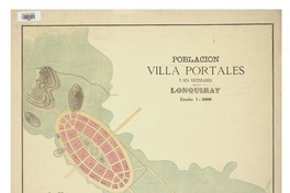 Población Villa Portales y sus vecindades Lonquimay [material cartográfico] :
