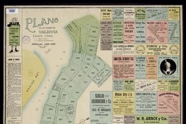 Plano de la Ciudad de Valdivia  [material cartográfico]