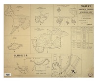 Plano N°2 remate de terrenos situados en el departamento de Cañete reducido de los planos del señor Carlos Prieto