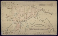 Plano topográfico de la hijuelación de los terrenos fiscales en el territorio de Magallanes  [material cartográfico]
